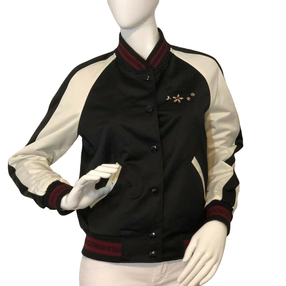 Coach Reversible Tossed Peony Souvenir Jacket XS